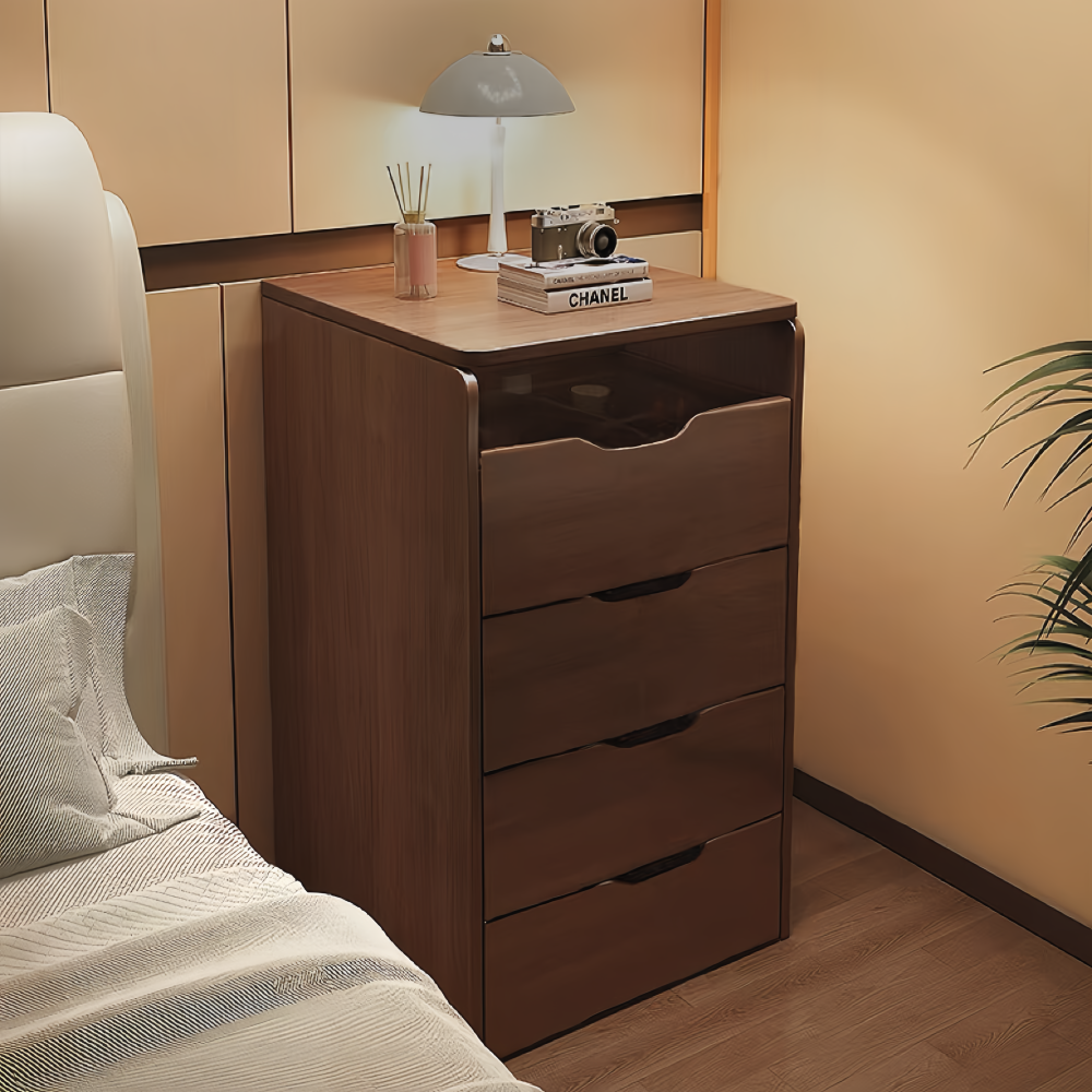 (60cm)3 in 1 vanity desk with plip top mirror,small make up vanity set with visible glass desktop,with 3 drawers