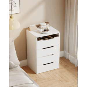 (60cm)3 in 1 vanity desk with plip top mirror,small make up vanity set with visible glass desktop,with 3 drawers