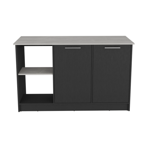 "wooden black onyx kitchen cart for kitchen island fcj padua"