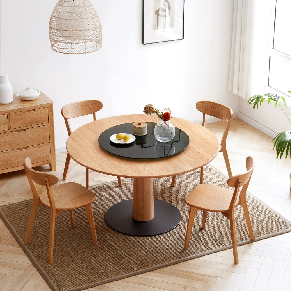 (set of 2 pcs) dining chair wooden fas grade oak natural wood made in north america 100% dirt free wood chair